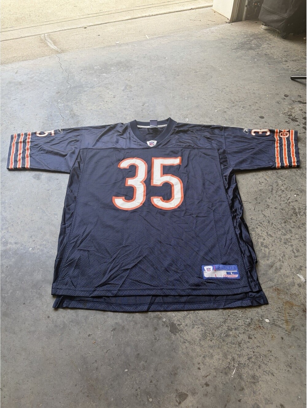 Reebok Chicago Bears Anthony Thomas #35 NFL Football Jersey Men's Large